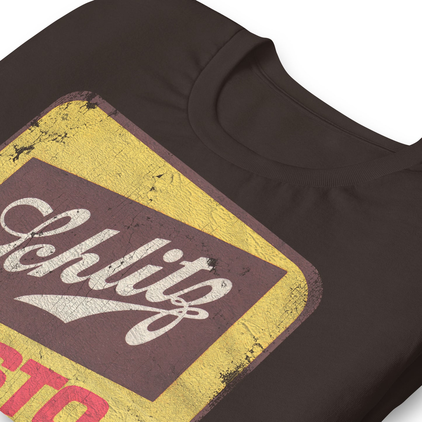 Schlitz Gusto Power! Vintage Distressed Unisex Softstyle Tee