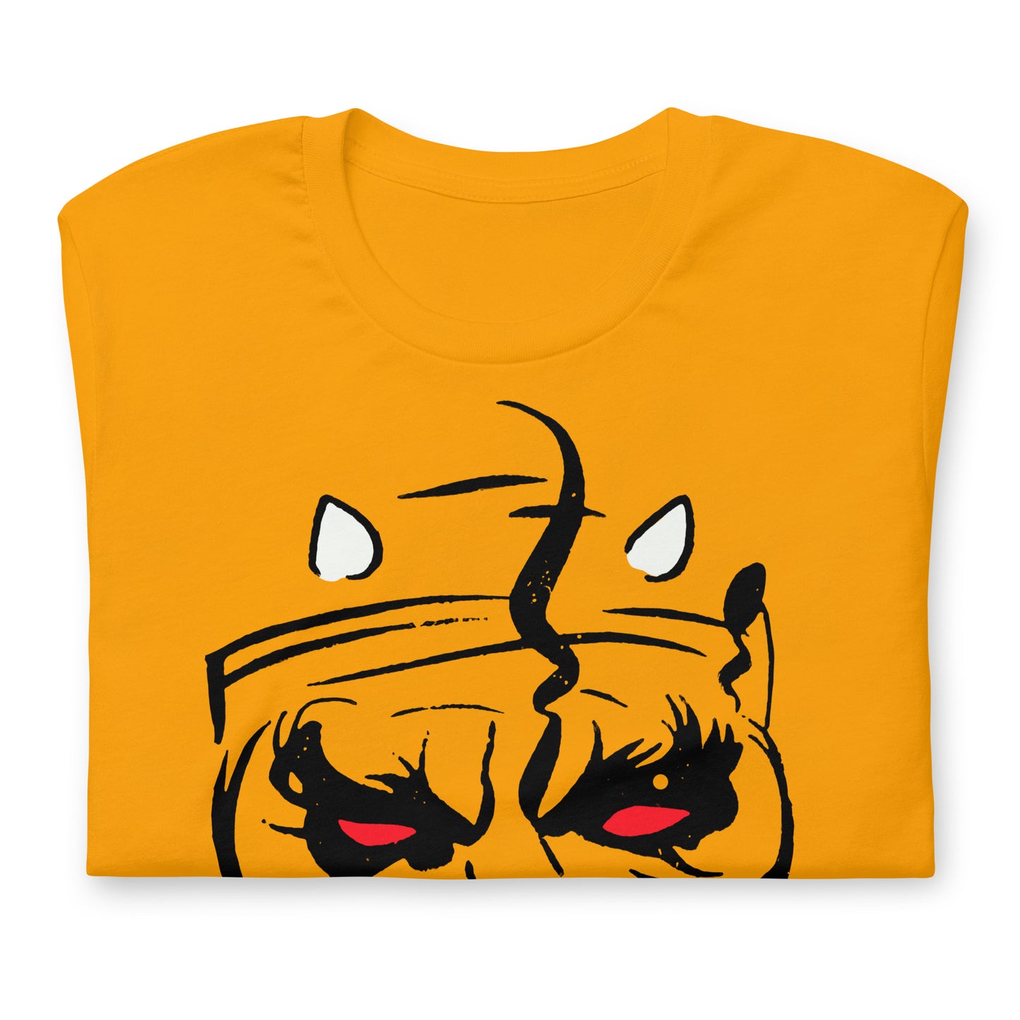 Blood Demon Retro Horror Knight Comic Book Negative Space Distressed Softstyle Unisex Tee