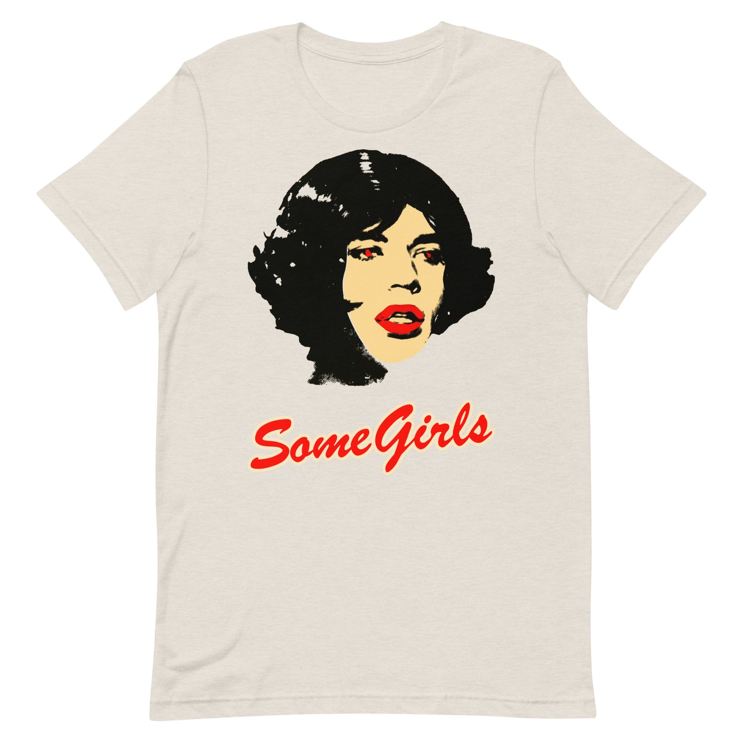Pop Art Mick Softstyle Vintage Unisex T-Shirt