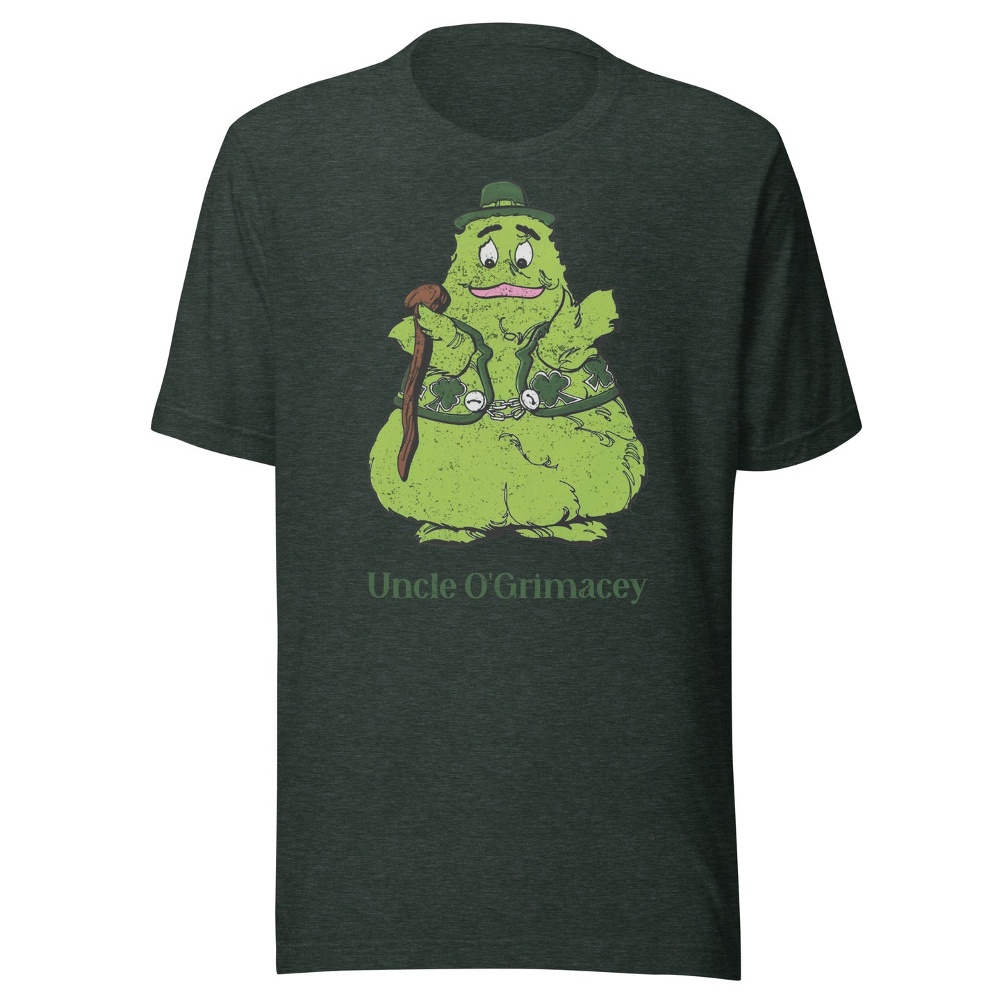 Uncle O’Grimacey Irish McDonaldland Distressed Softstyle T-Shirt