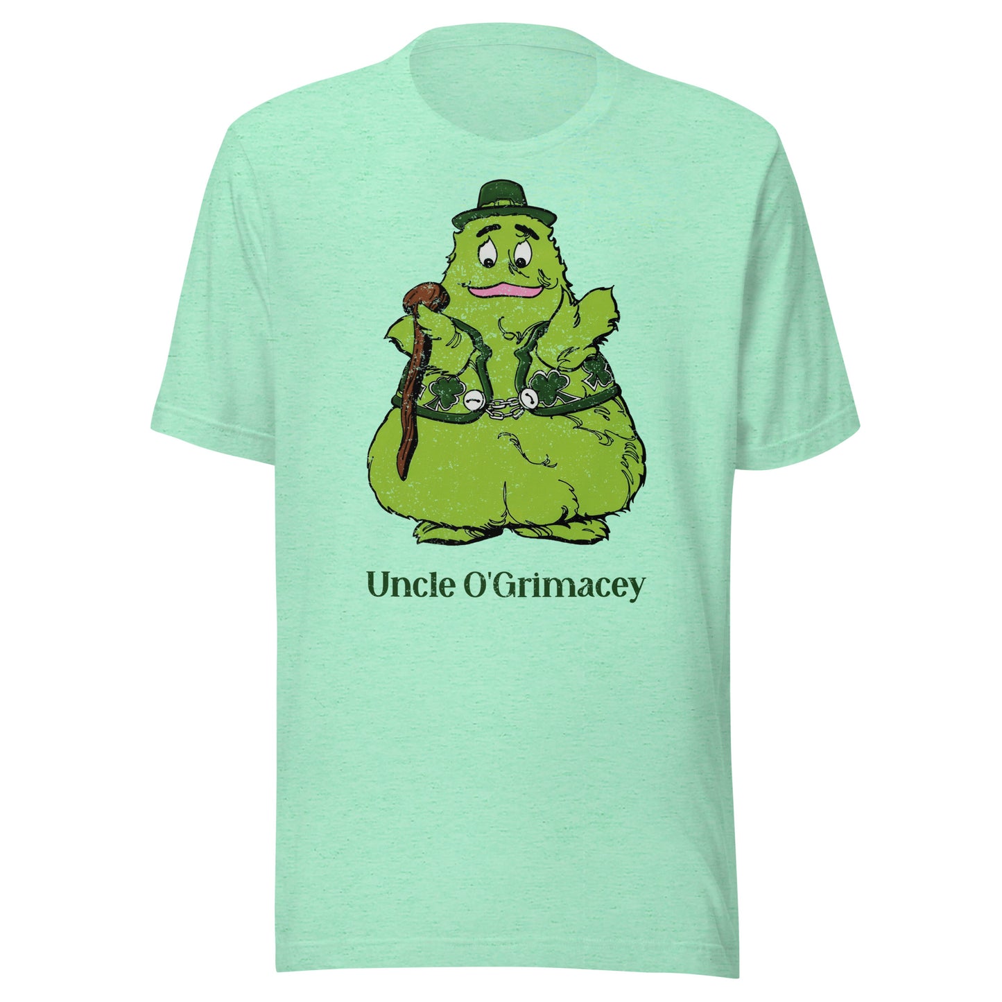 Uncle O’Grimacey Irish McDonaldland Distressed Softstyle T-Shirt