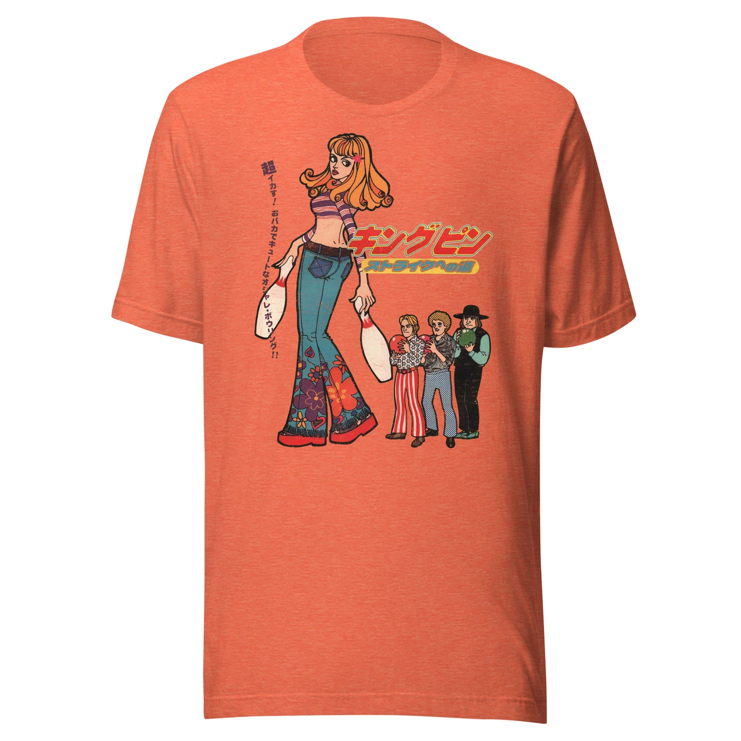 Kingpin Japanese Art Poster (Road to Kingpin Strike) Distressed Sofstyle Unisex Tee