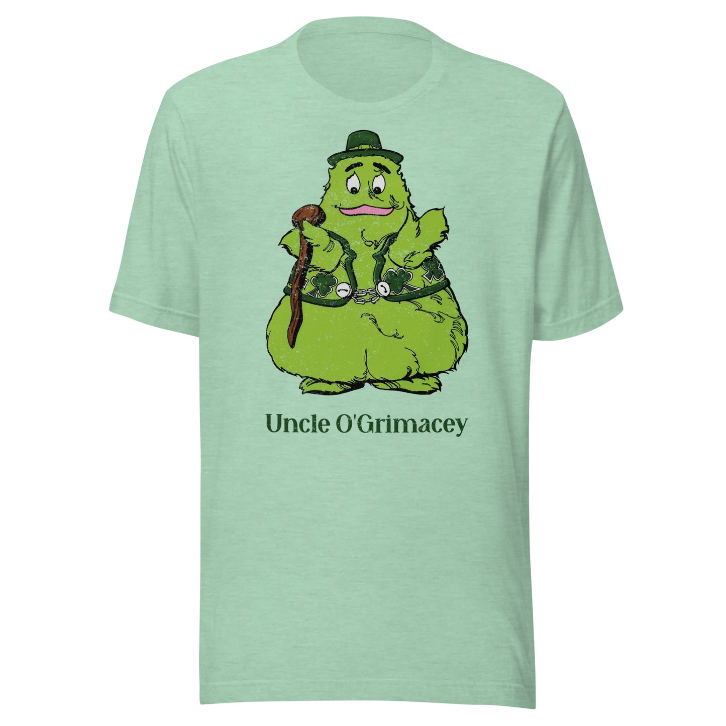 Uncle O’Grimacey Irish McDonaldland Distressed Softstyle T-Shirt