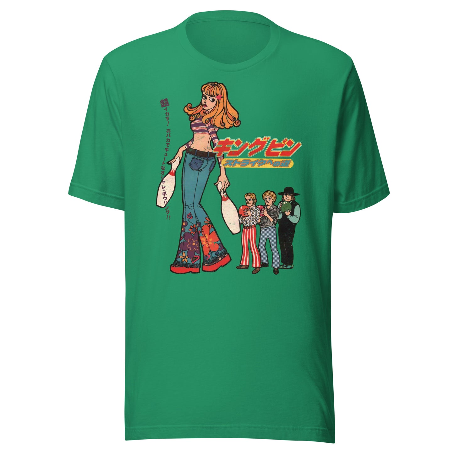 Kingpin Japanese Art Poster (Road to Kingpin Strike) Distressed Sofstyle Unisex Tee