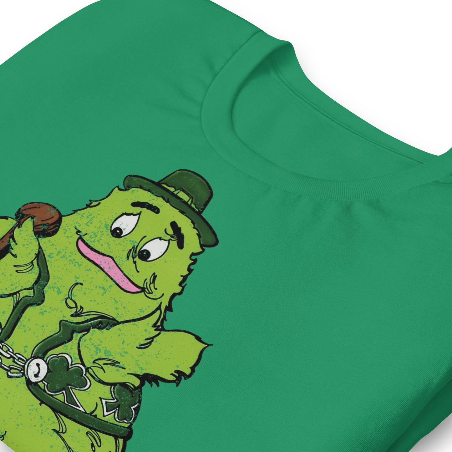 Uncle O’Grimacey Irish McDonaldland Distressed Softstyle T-Shirt