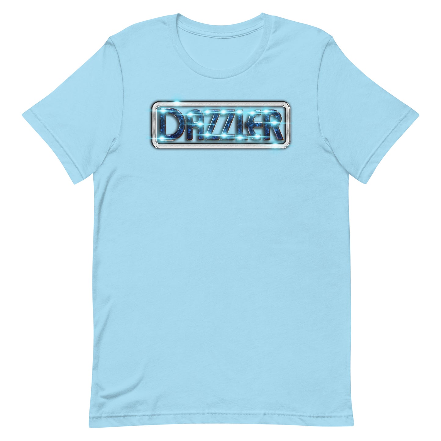 DAZZLER Modernized Disco Sparkle Logo Softstyle Unisex T-Shirt