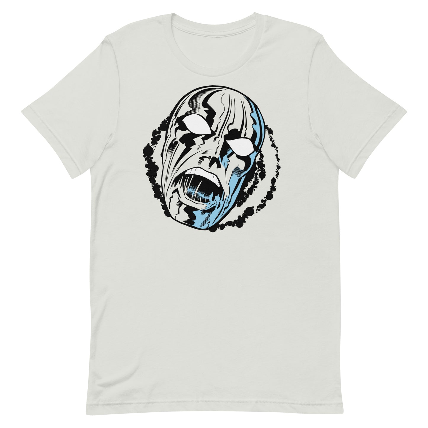 Radd Surfer Retro Cosmic Herald Comic Book Negative Space Softstyle Unisex Tee