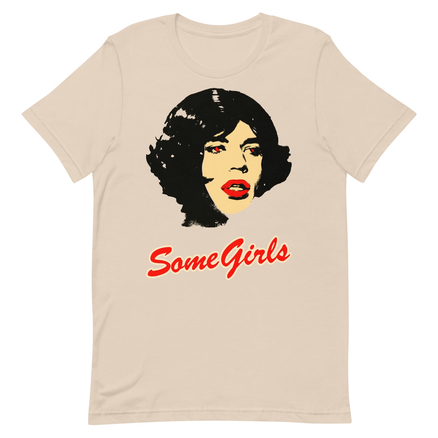 Pop Art Mick Softstyle Vintage Unisex T-Shirt