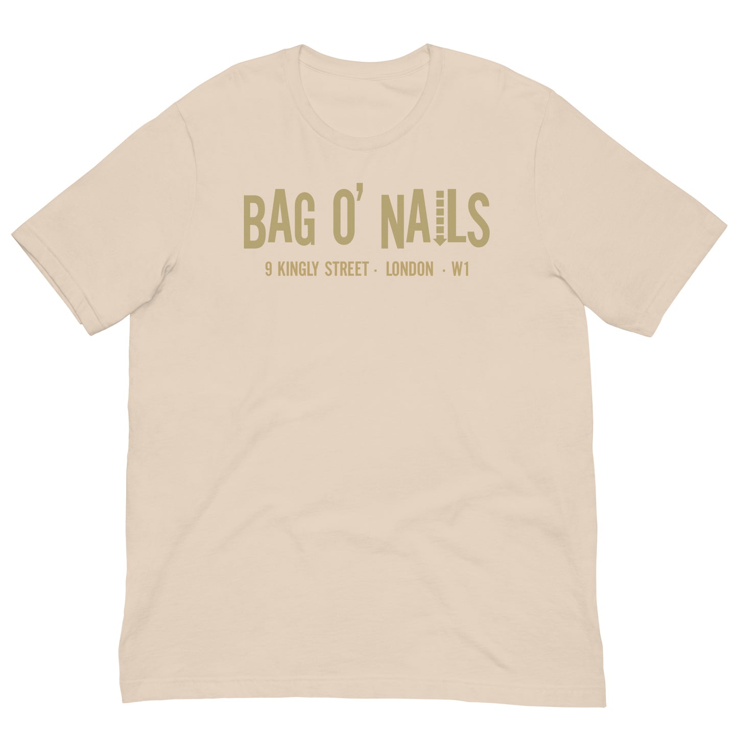 Bag O’ Nails London Vintage Music Venue Distressed Softstyle Classic Tee