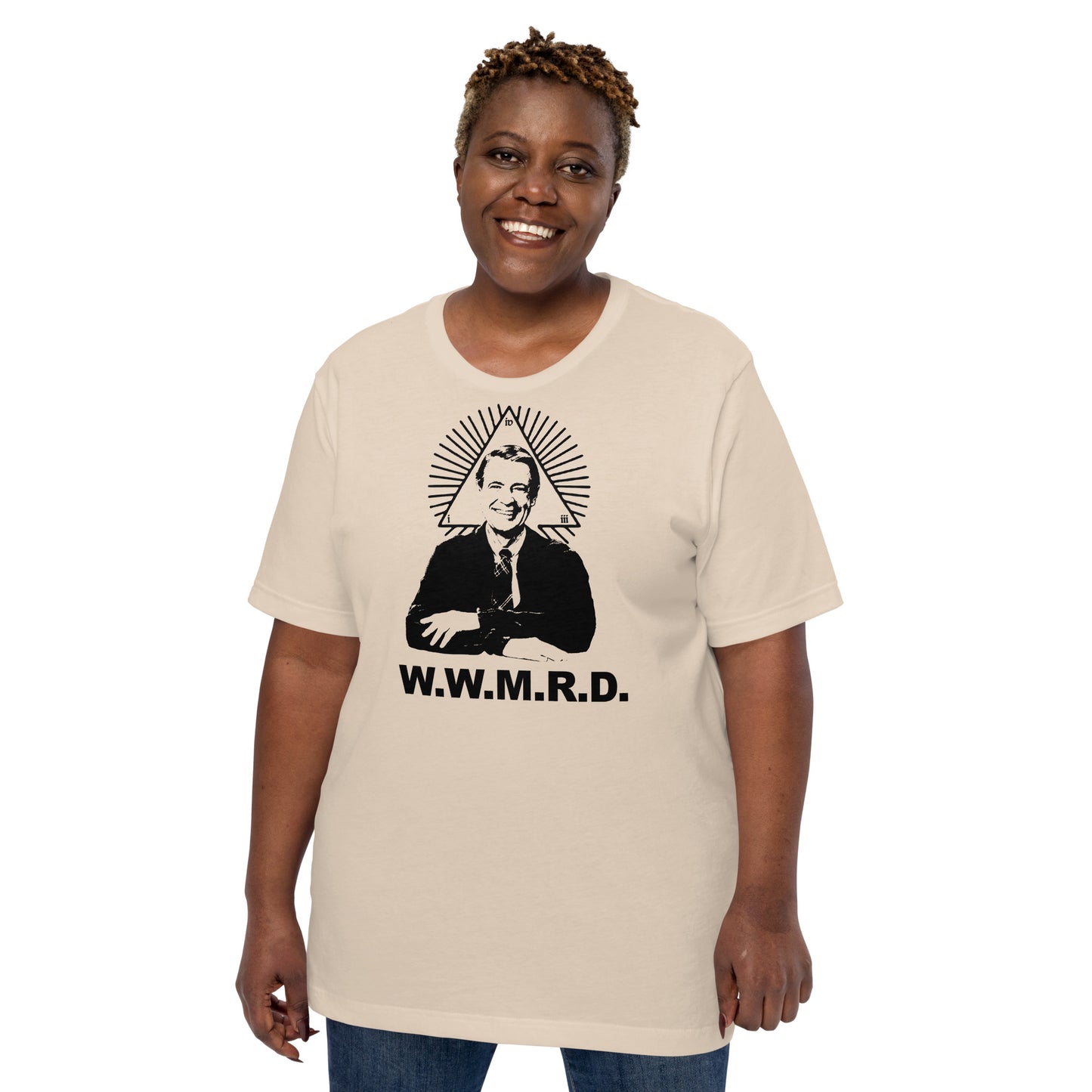 W.W.M.R.D. Children's Television Saint Compassion and Kindness Softstyle Unisex Tee
