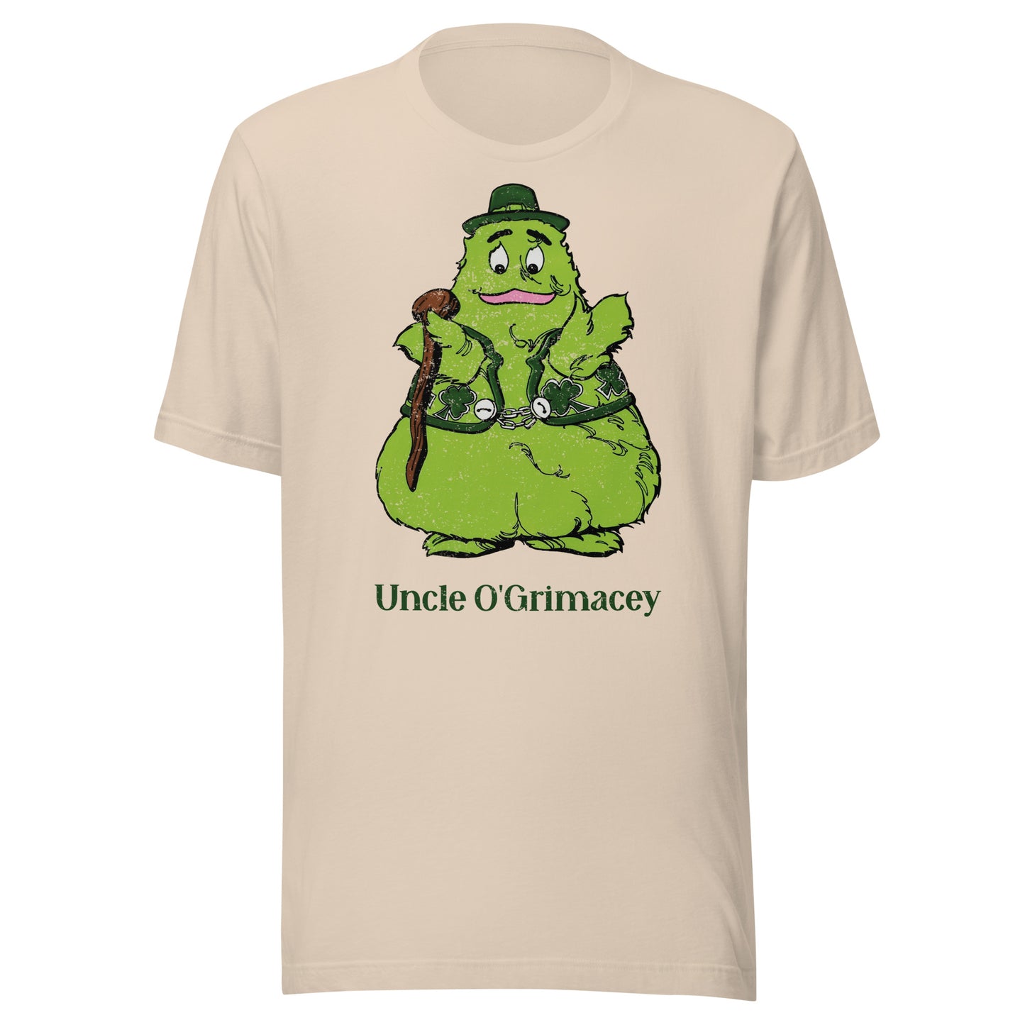 Uncle O’Grimacey Irish McDonaldland Distressed Softstyle T-Shirt