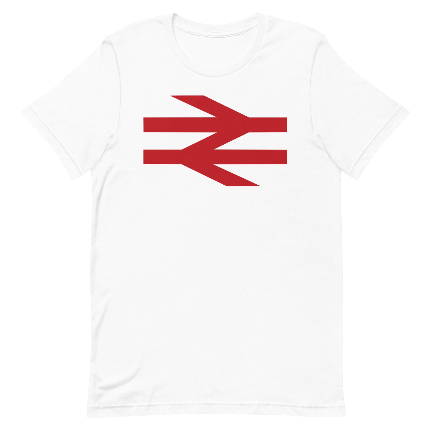British Rail Double Arrow Logo As Worn By Damon Albarn Softstyle Unisex Tee