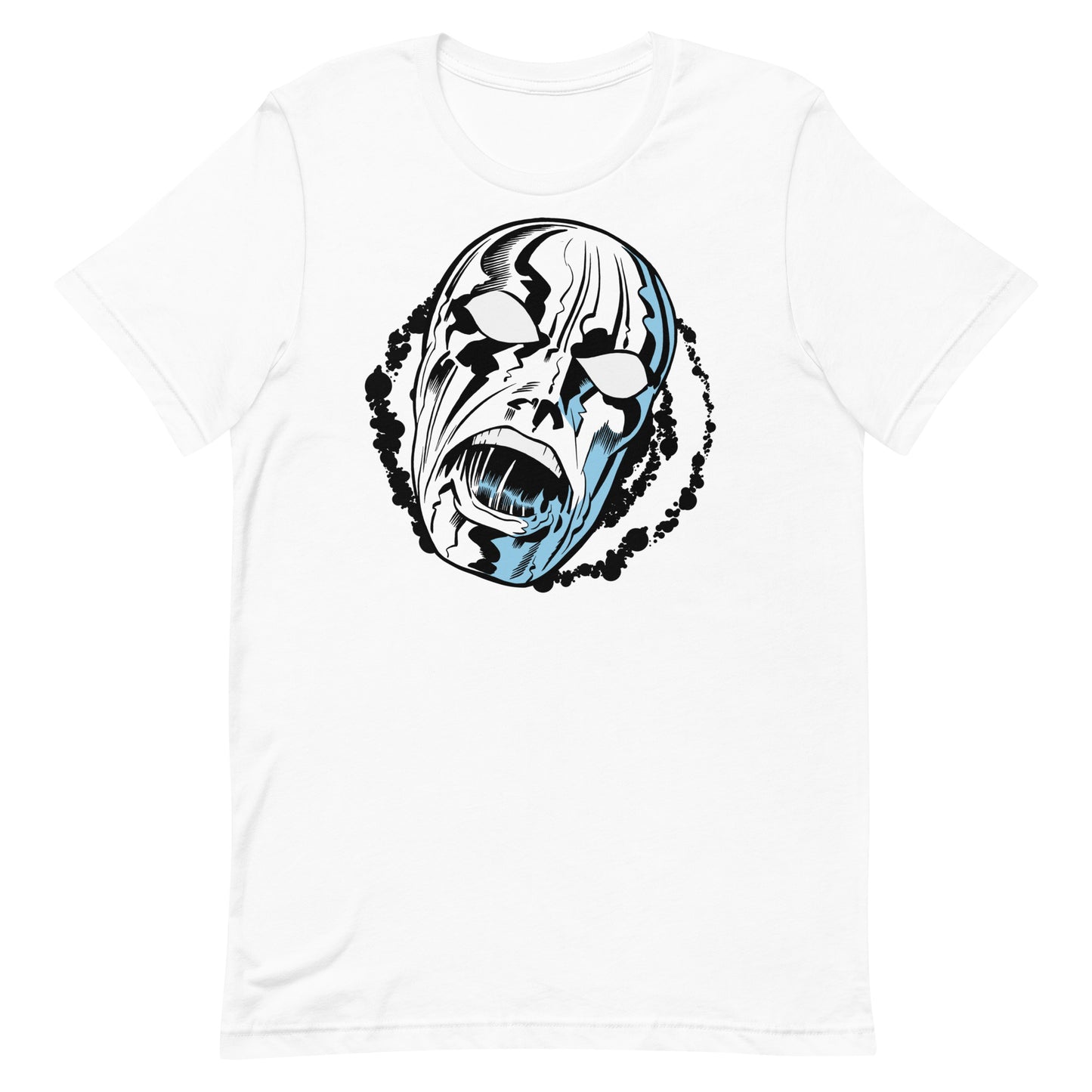Radd Surfer Retro Cosmic Herald Comic Book Negative Space Softstyle Unisex Tee