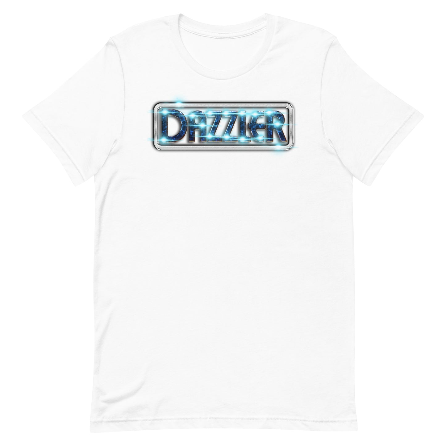DAZZLER Modernized Disco Sparkle Logo Softstyle Unisex T-Shirt