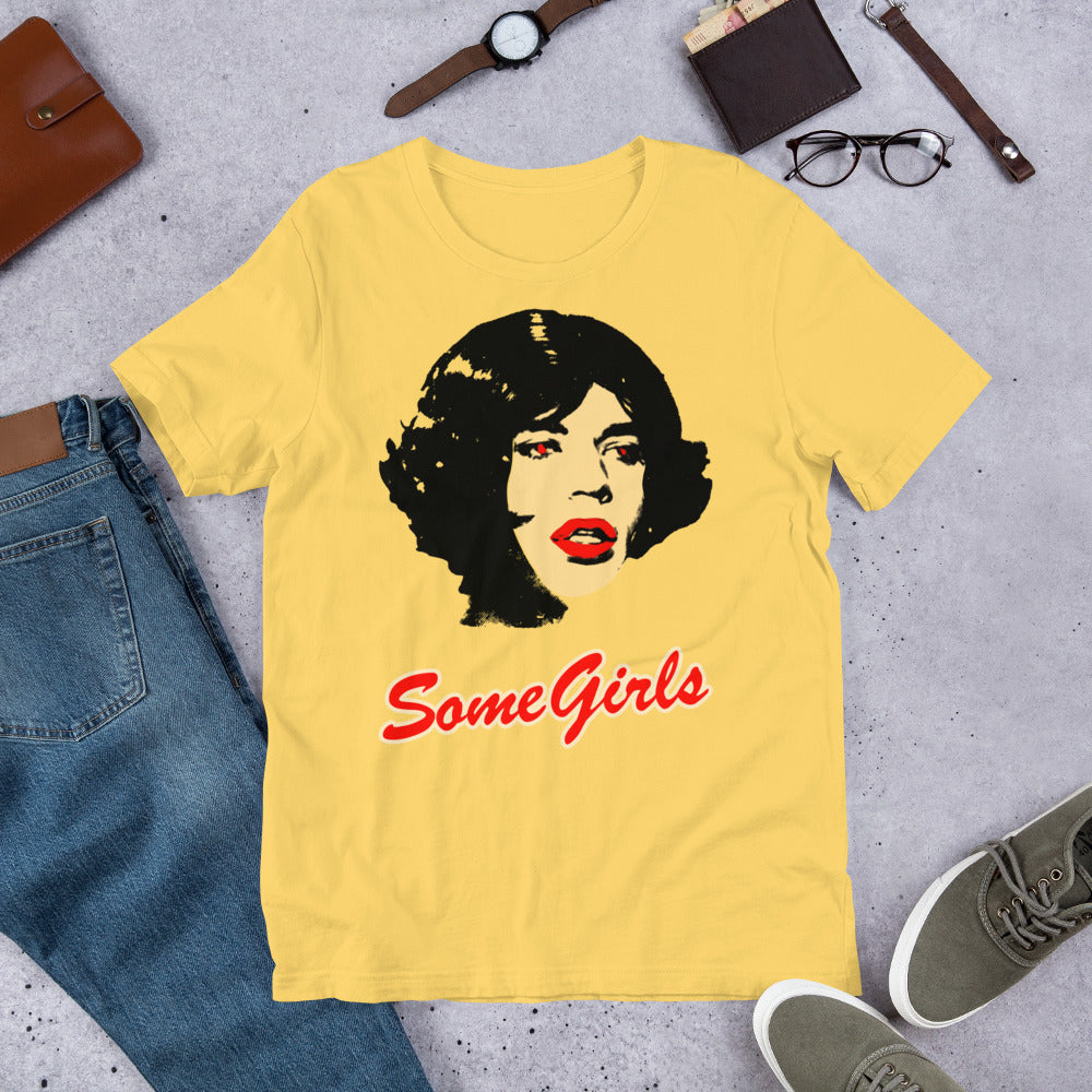 Pop Art Mick Softstyle Vintage Unisex T-Shirt