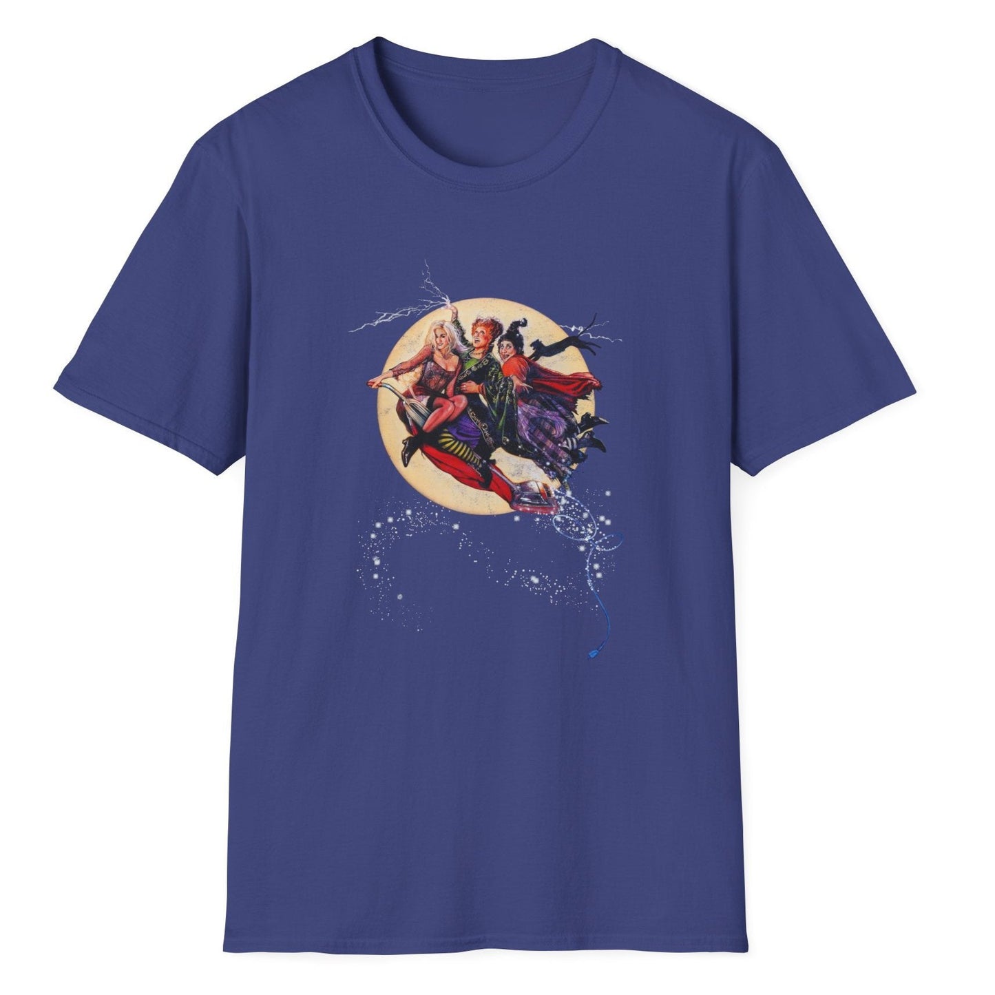 Moon Witches Distressed Unisex Softstyle T-Shirt