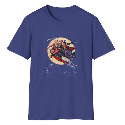 Moon Witches Distressed Unisex Softstyle T-Shirt
