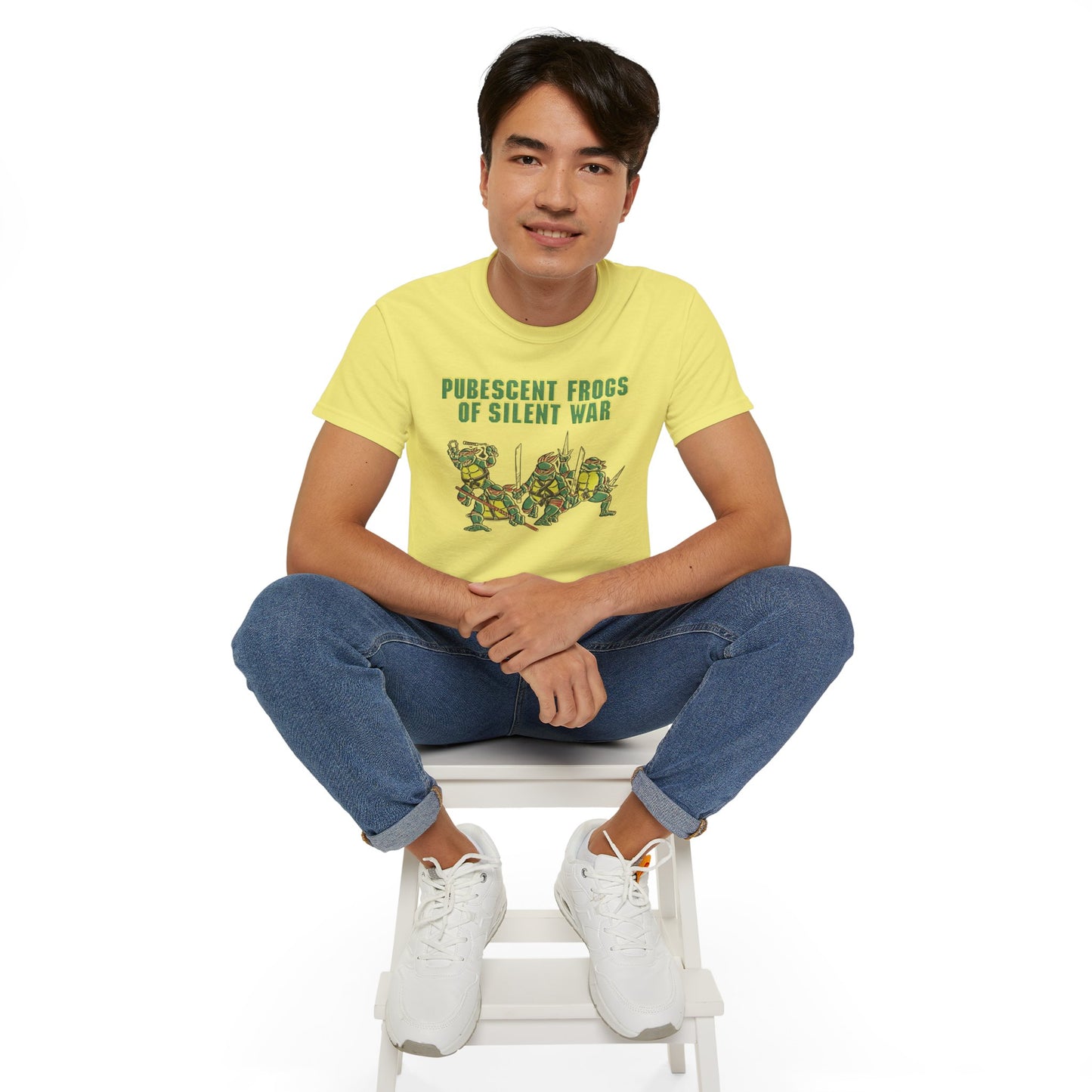 PUBESCENT FROGS OF SILENT WAR Parody Bootleg Unisex Tee