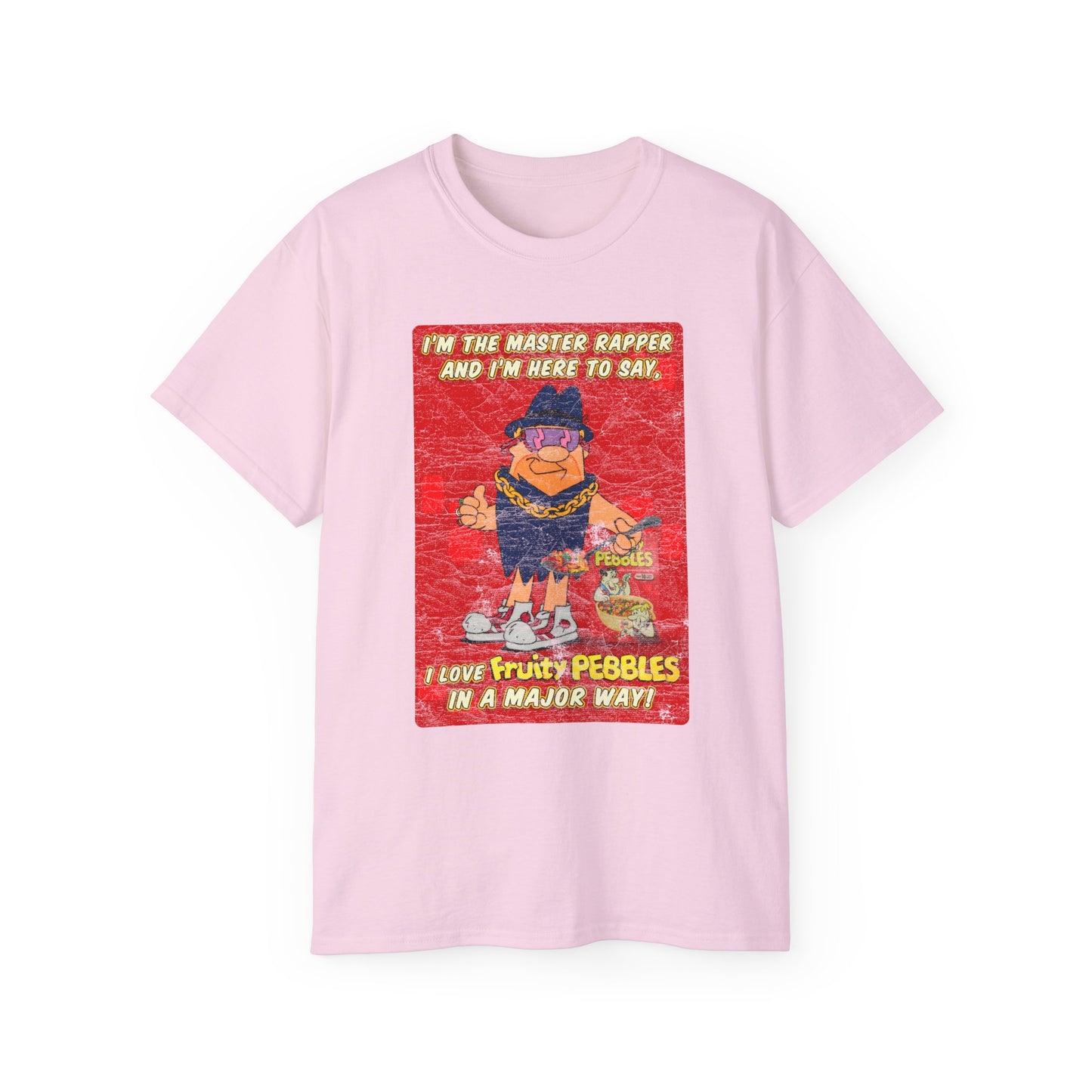 Master Rapper Cereal Mascot Distressed Unisex Tee