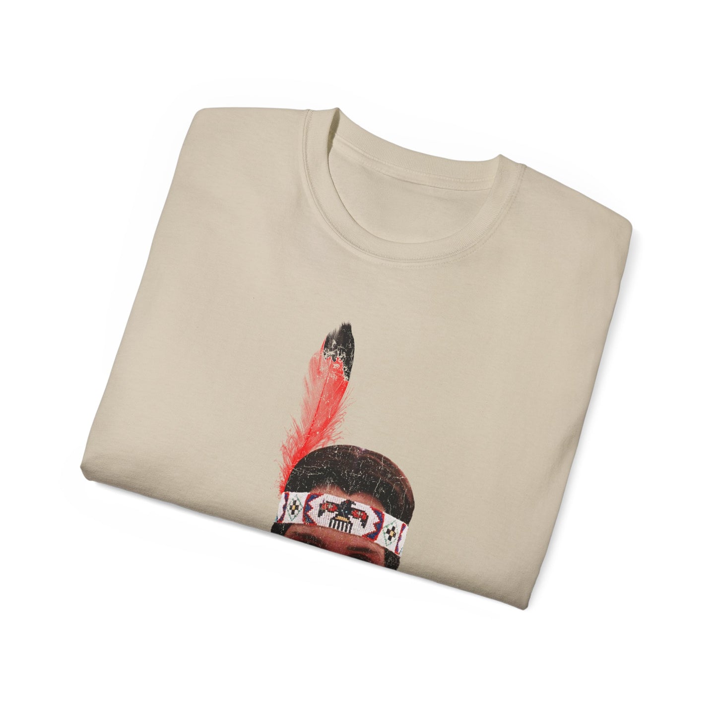 Native American Goth Girl Dark Thanksgiving Play Speech Unisex Ultra Cotton Tee