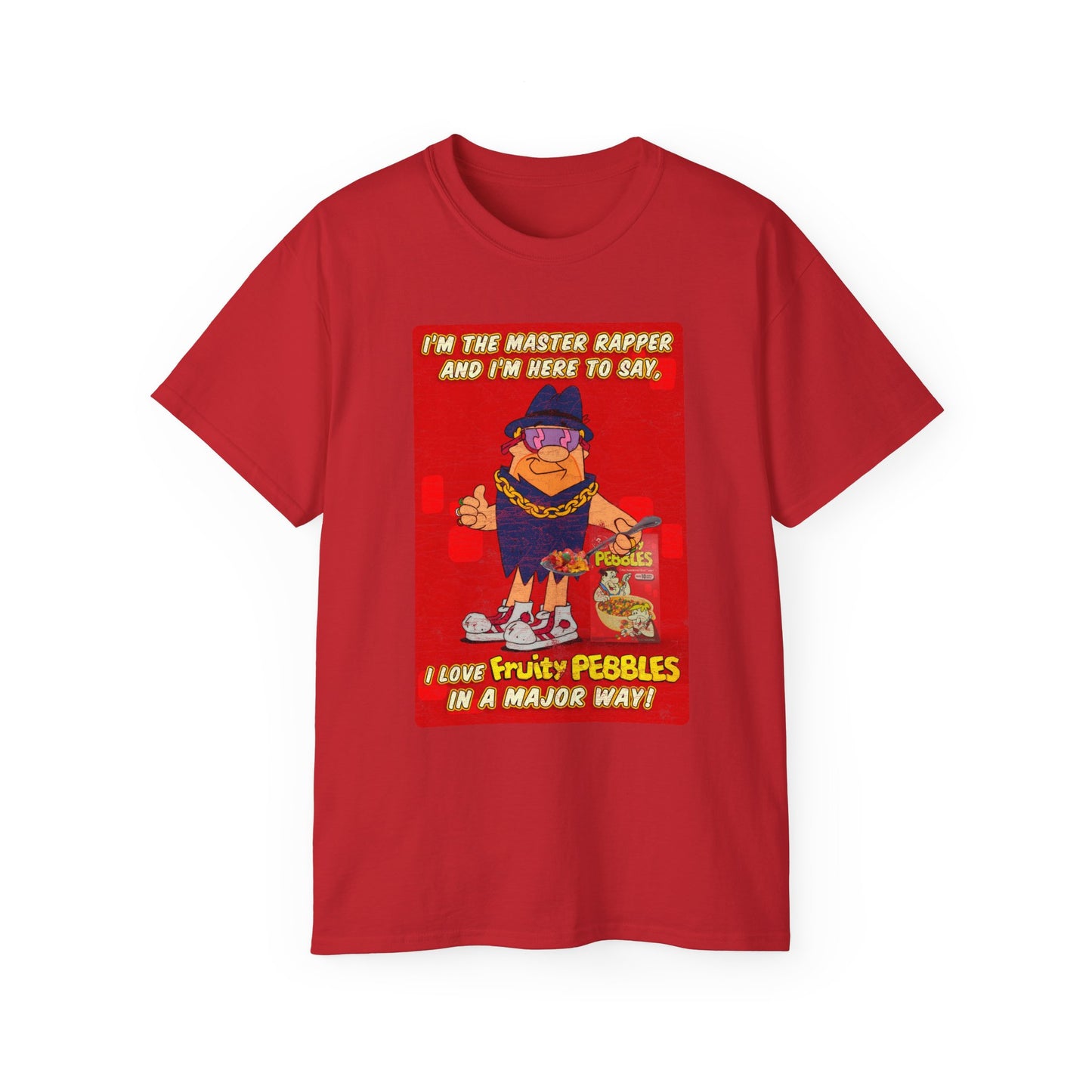 Master Rapper Cereal Mascot Distressed Unisex Tee