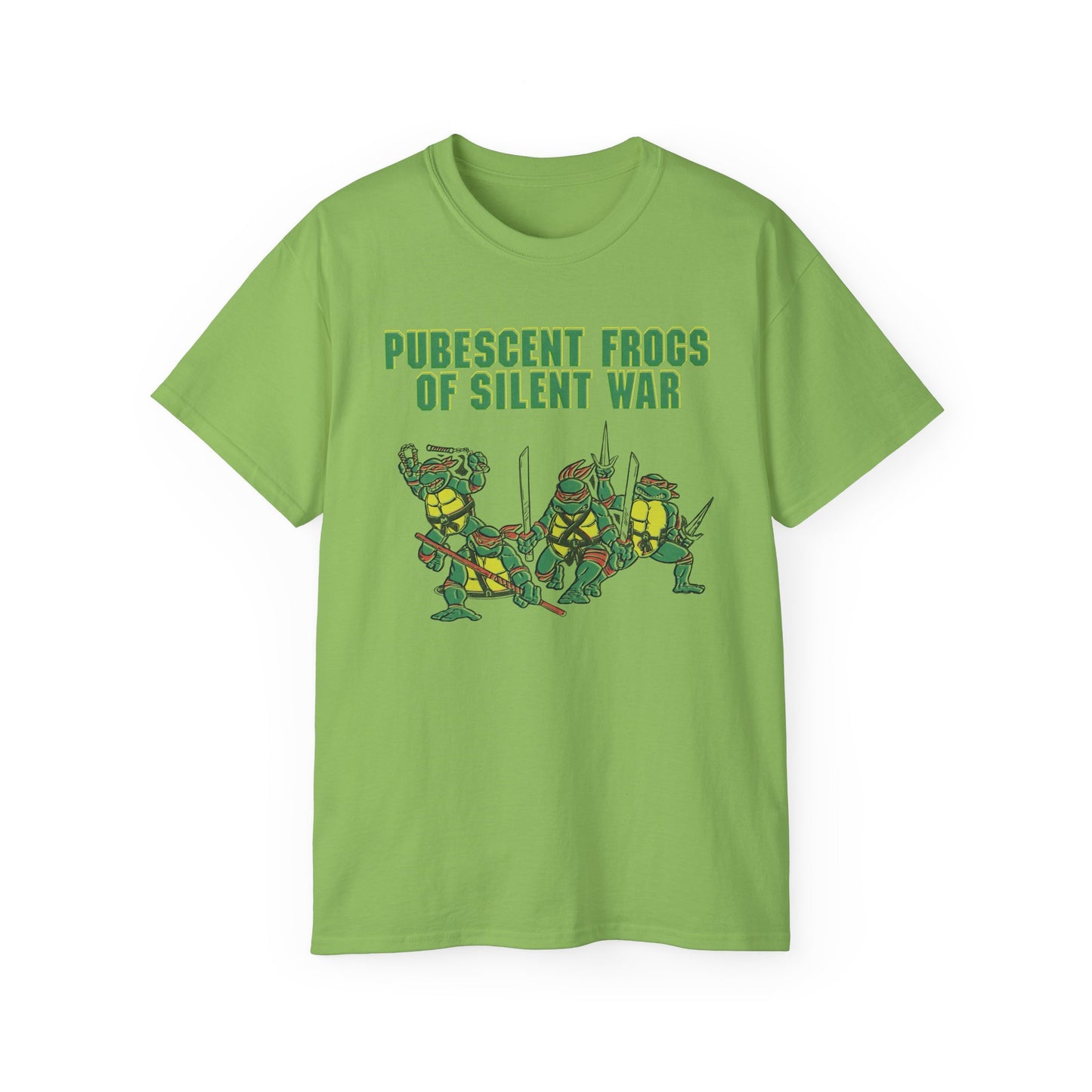 PUBESCENT FROGS OF SILENT WAR Parody Bootleg Unisex Tee