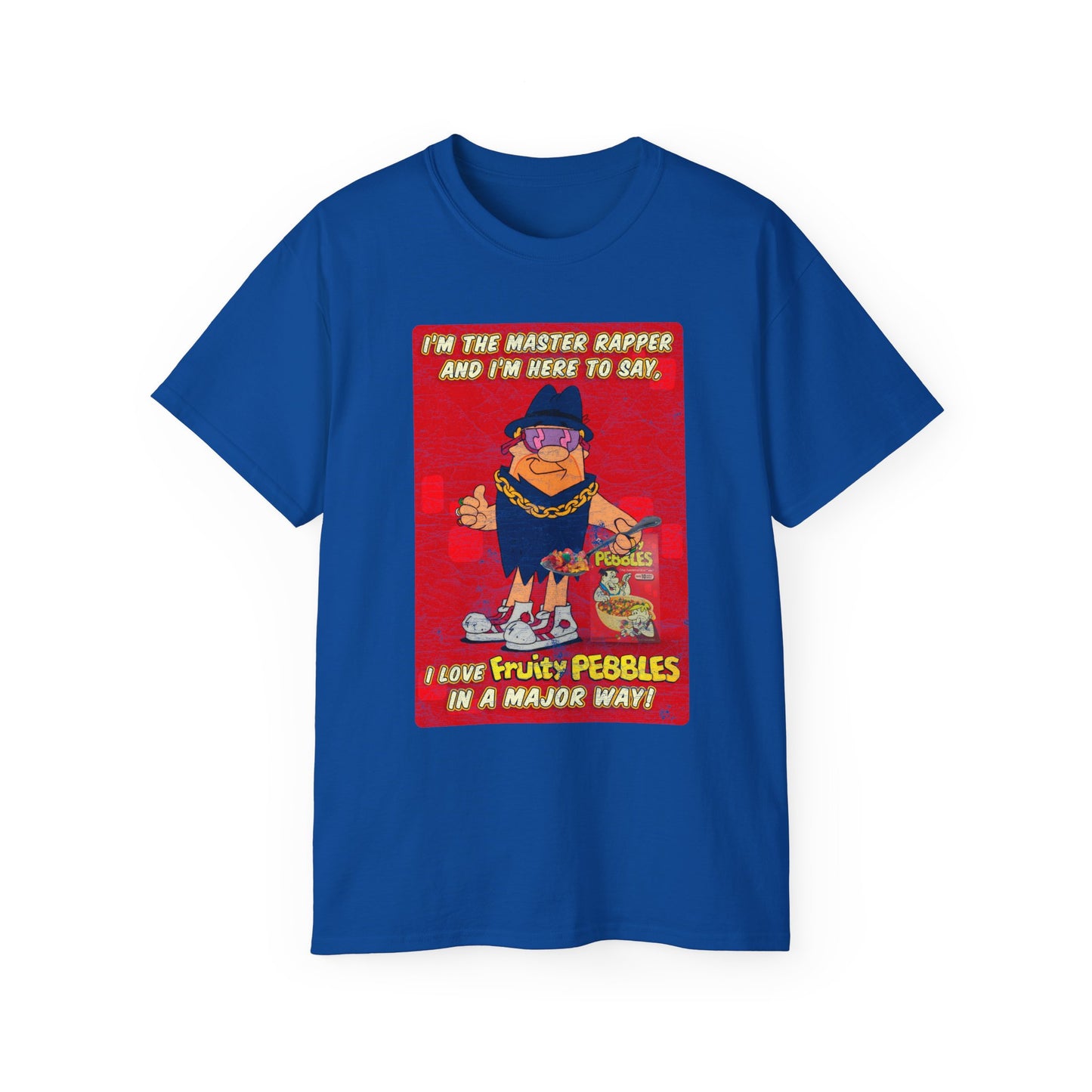 Master Rapper Cereal Mascot Distressed Unisex Tee