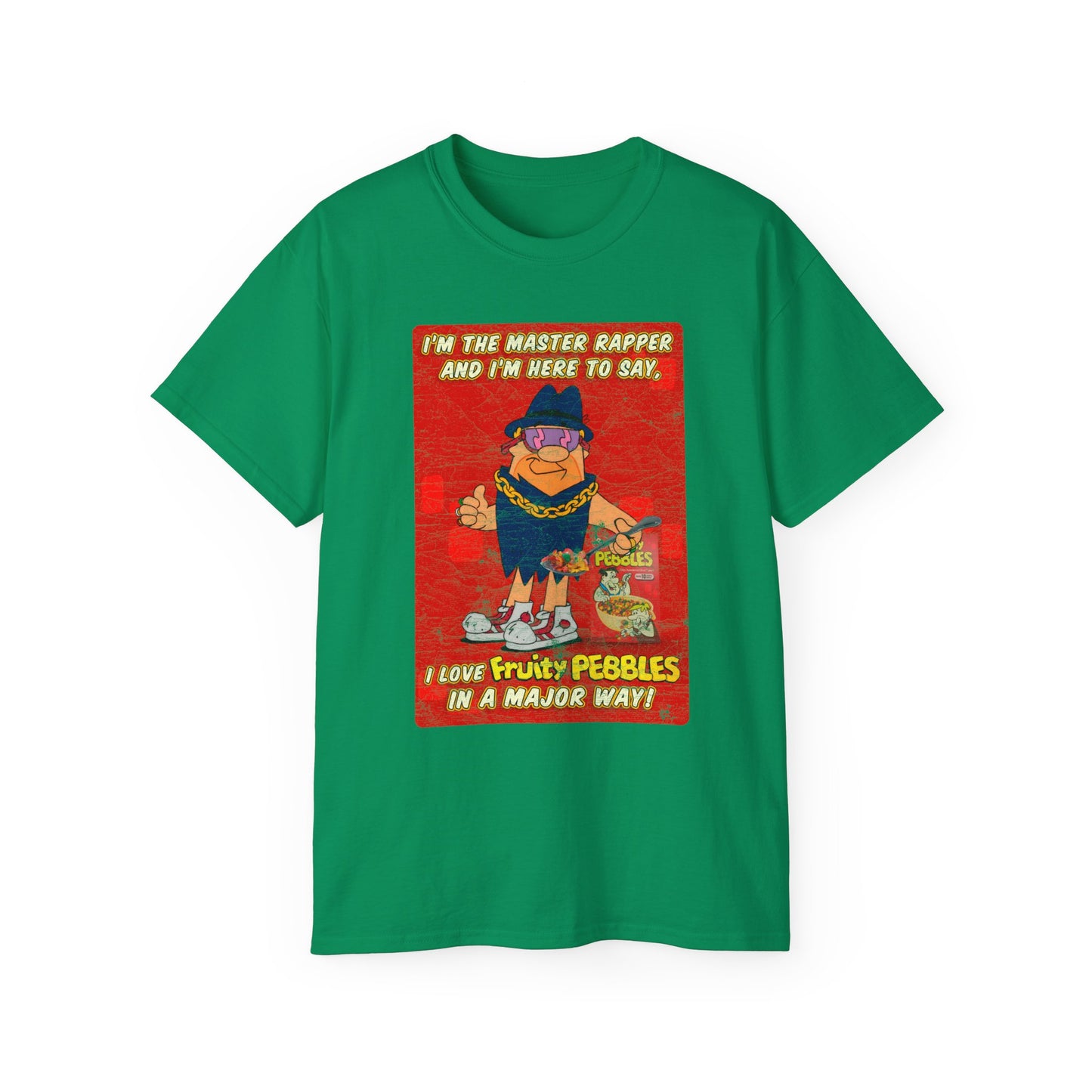 Master Rapper Cereal Mascot Distressed Unisex Tee