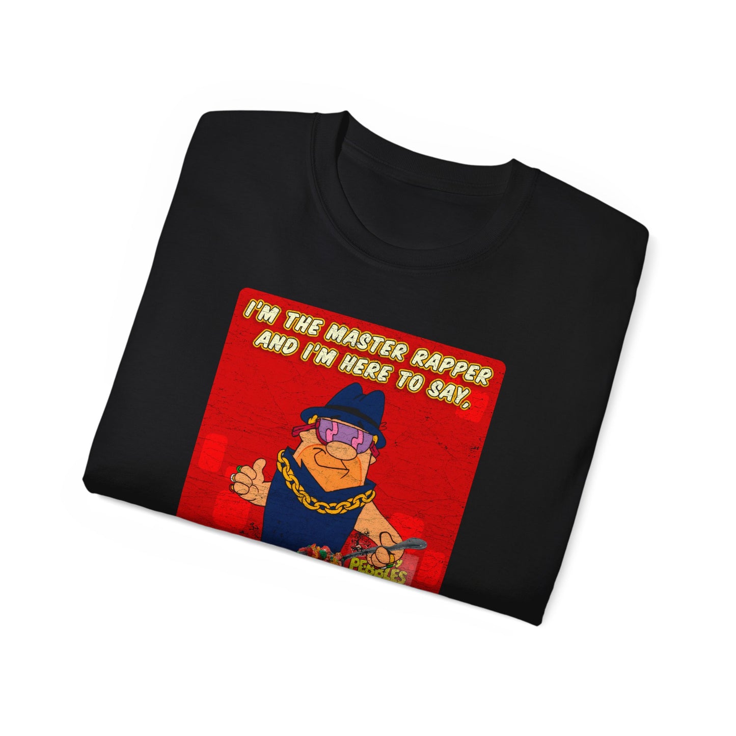 Master Rapper Cereal Mascot Distressed Unisex Tee