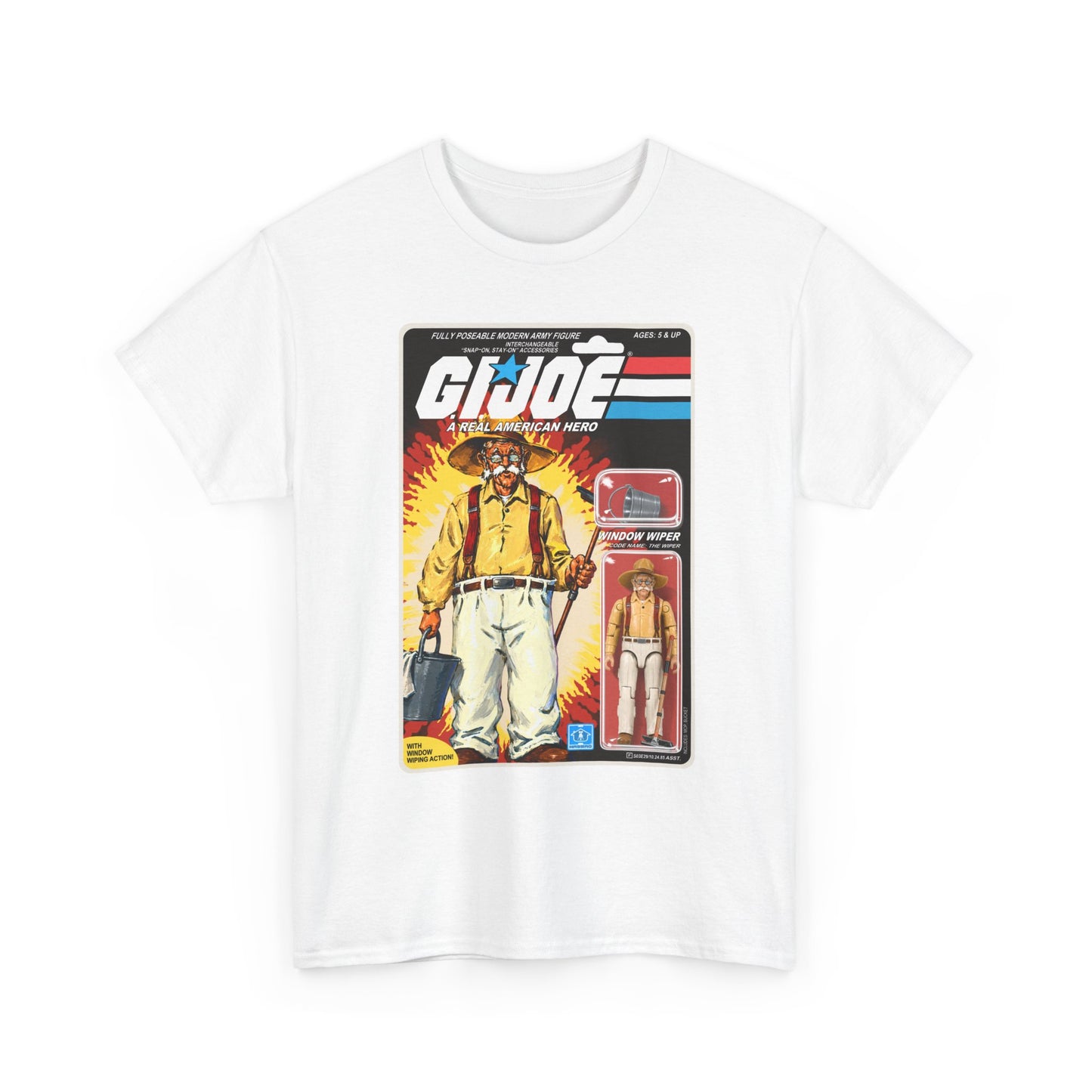 The Viper Is Coming “Wiper” Vintage Action Figure Card Art Tee