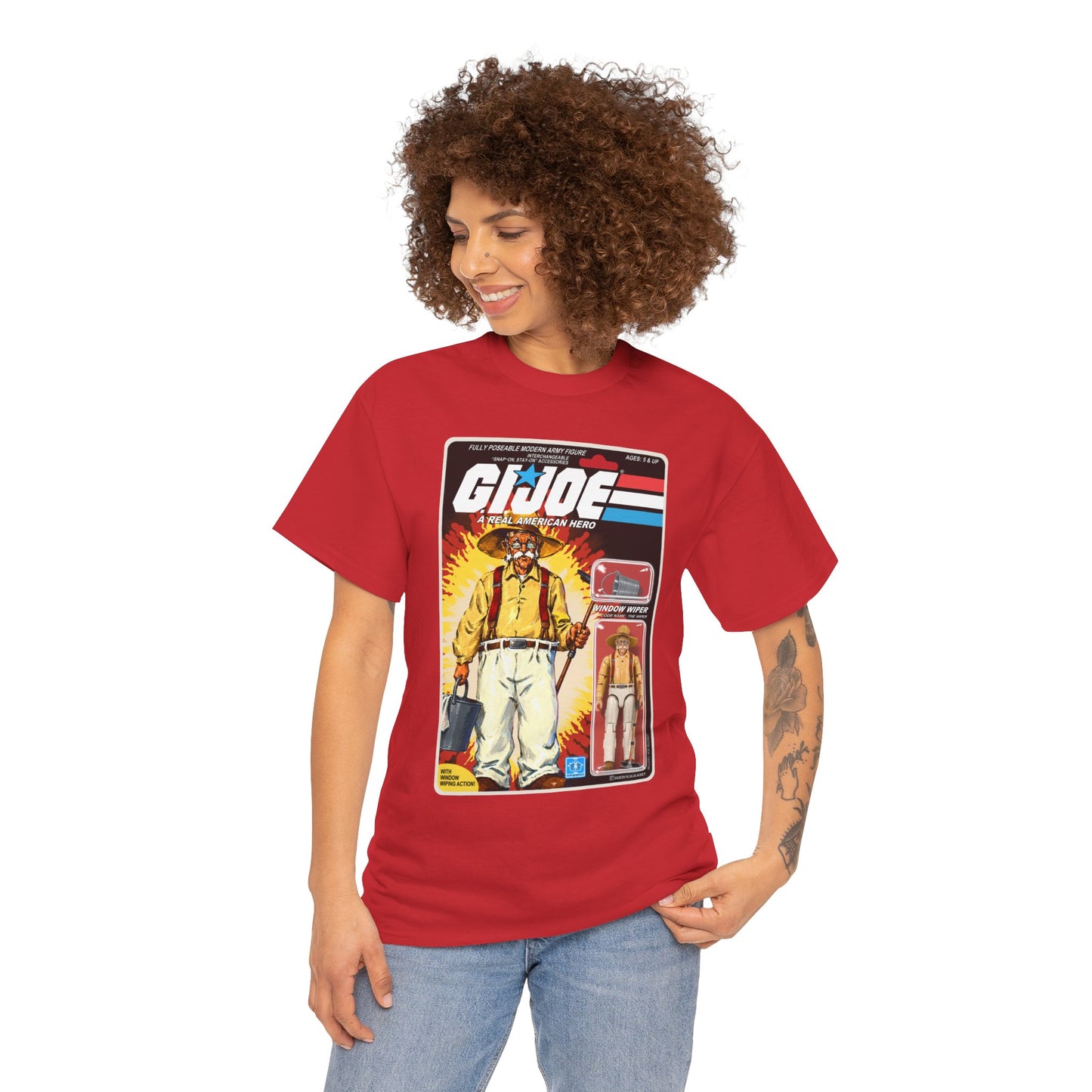 The Viper Is Coming “Wiper” Vintage Action Figure Card Art Tee