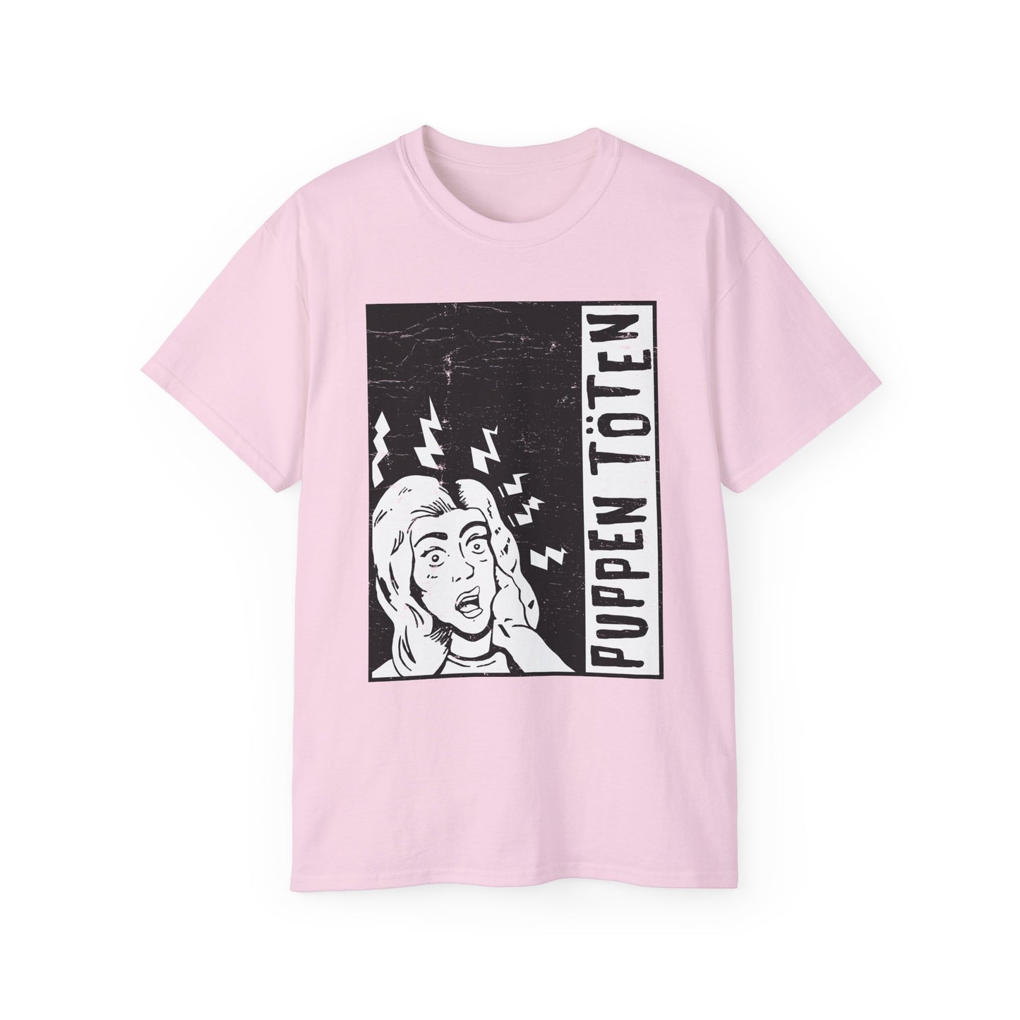 PUPPEN TÖTEN (‘Kill Dolls’) Punk Band | As Worn By Lila Pitts Distressed Unisex Tee