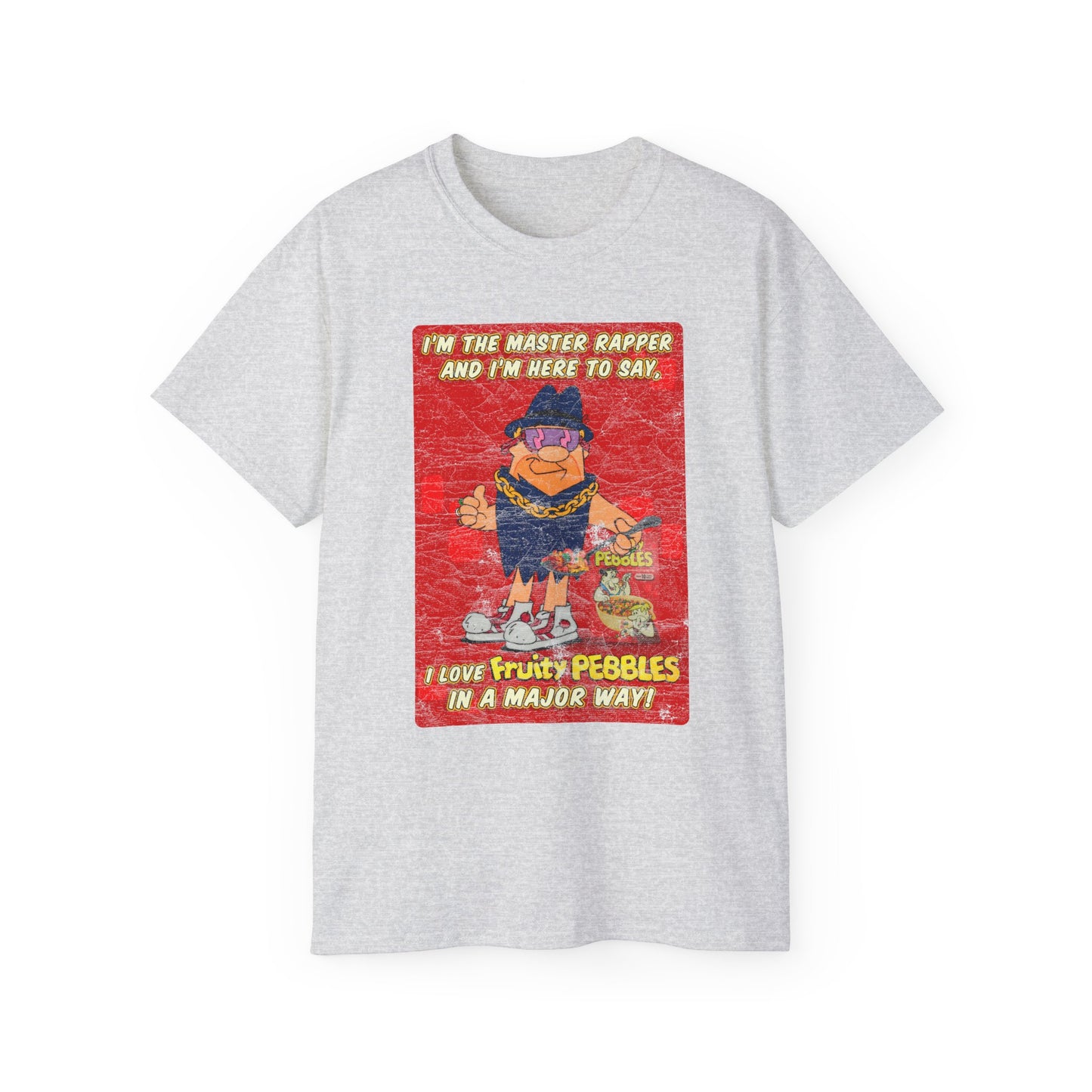 Master Rapper Cereal Mascot Distressed Unisex Tee