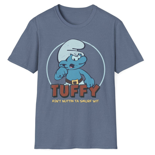 Tuffy Ain’t Nuttin Hip Hop Cartoon Parody Distressed Unisex Softstyle T-Shirt