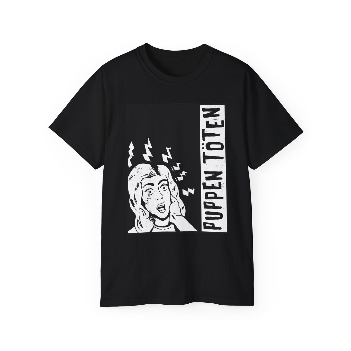 PUPPEN TÖTEN (‘Kill Dolls’) Punk Band | As Worn By Lila Pitts Distressed Unisex Tee