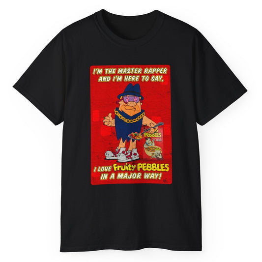 Master Rapper Cereal Mascot Distressed Unisex Tee