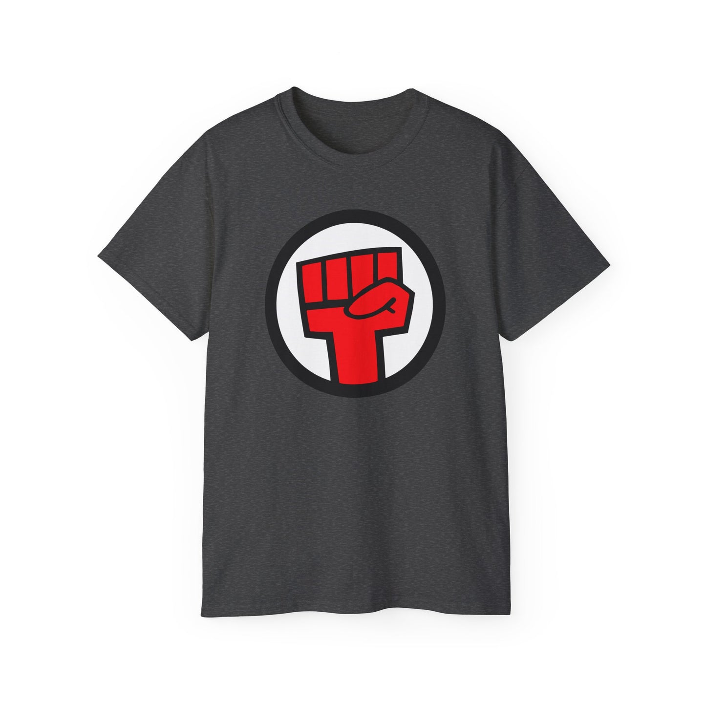 Raised Red Fist Logo Animated Rock Band Cosplay Unisex Tee