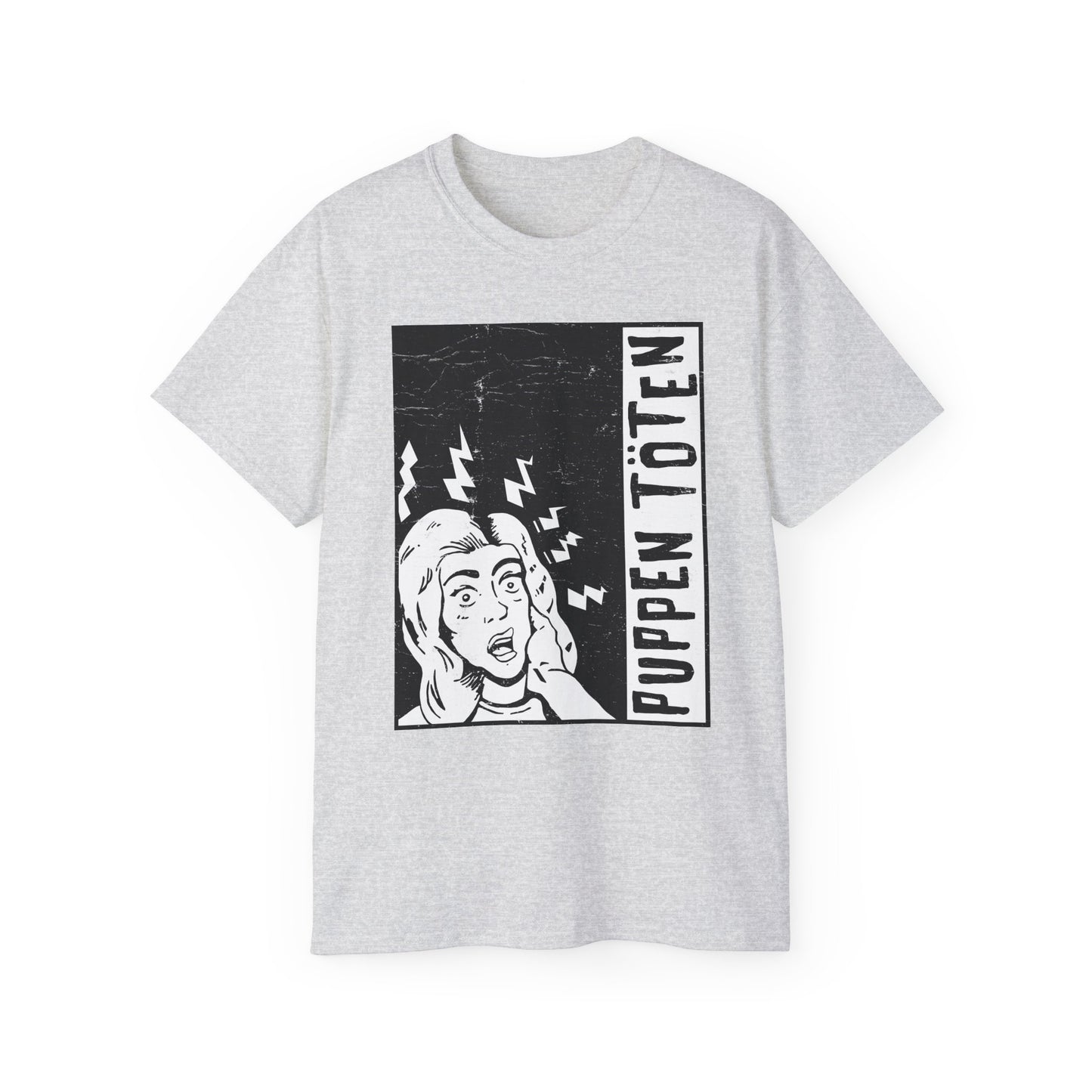 PUPPEN TÖTEN (‘Kill Dolls’) Punk Band | As Worn By Lila Pitts Distressed Unisex Tee