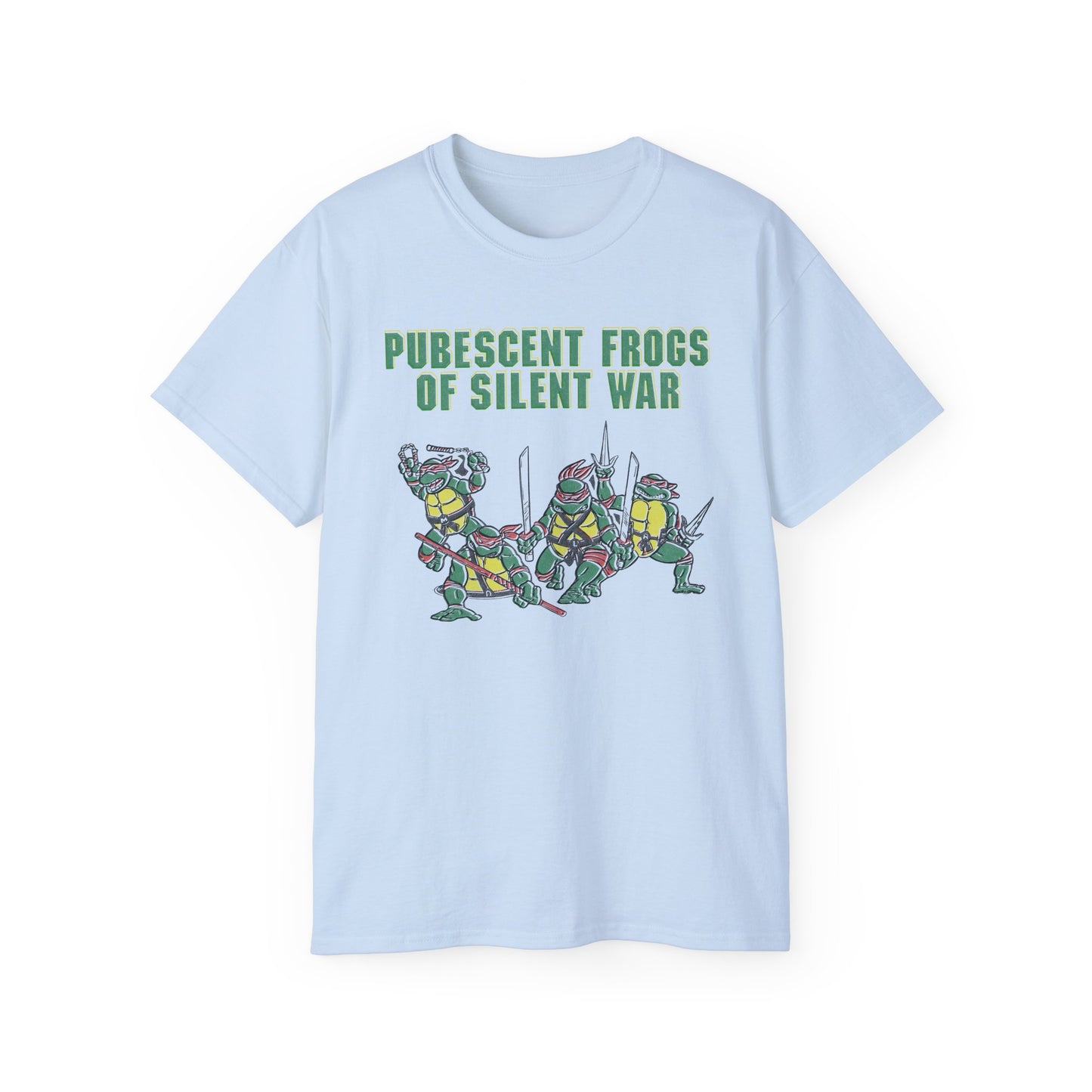 PUBESCENT FROGS OF SILENT WAR Parody Bootleg Unisex Tee