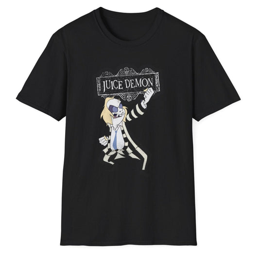 Juice Demon Engrish Parody Meme Distressed Unisex Softstyle T-Shirt