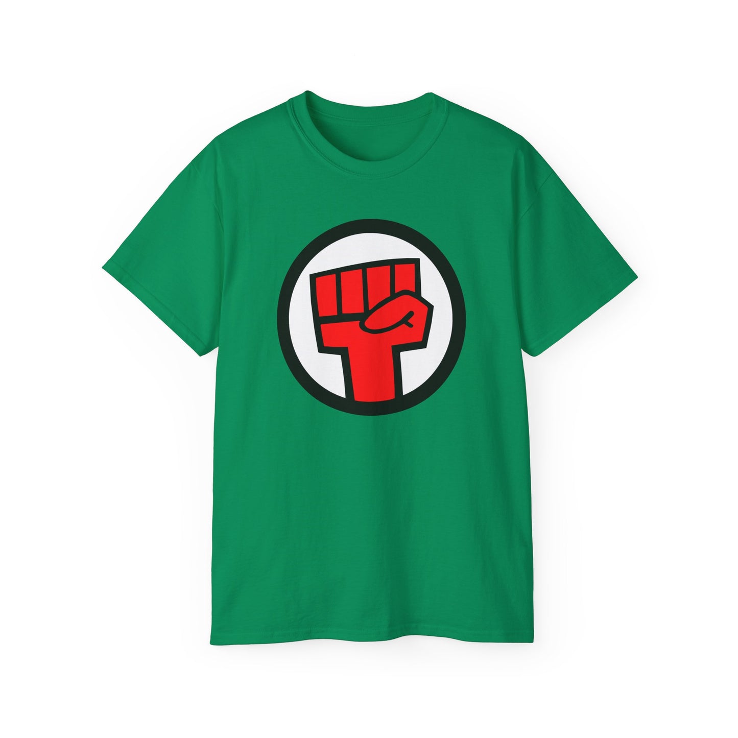 Raised Red Fist Logo Animated Rock Band Cosplay Unisex Tee