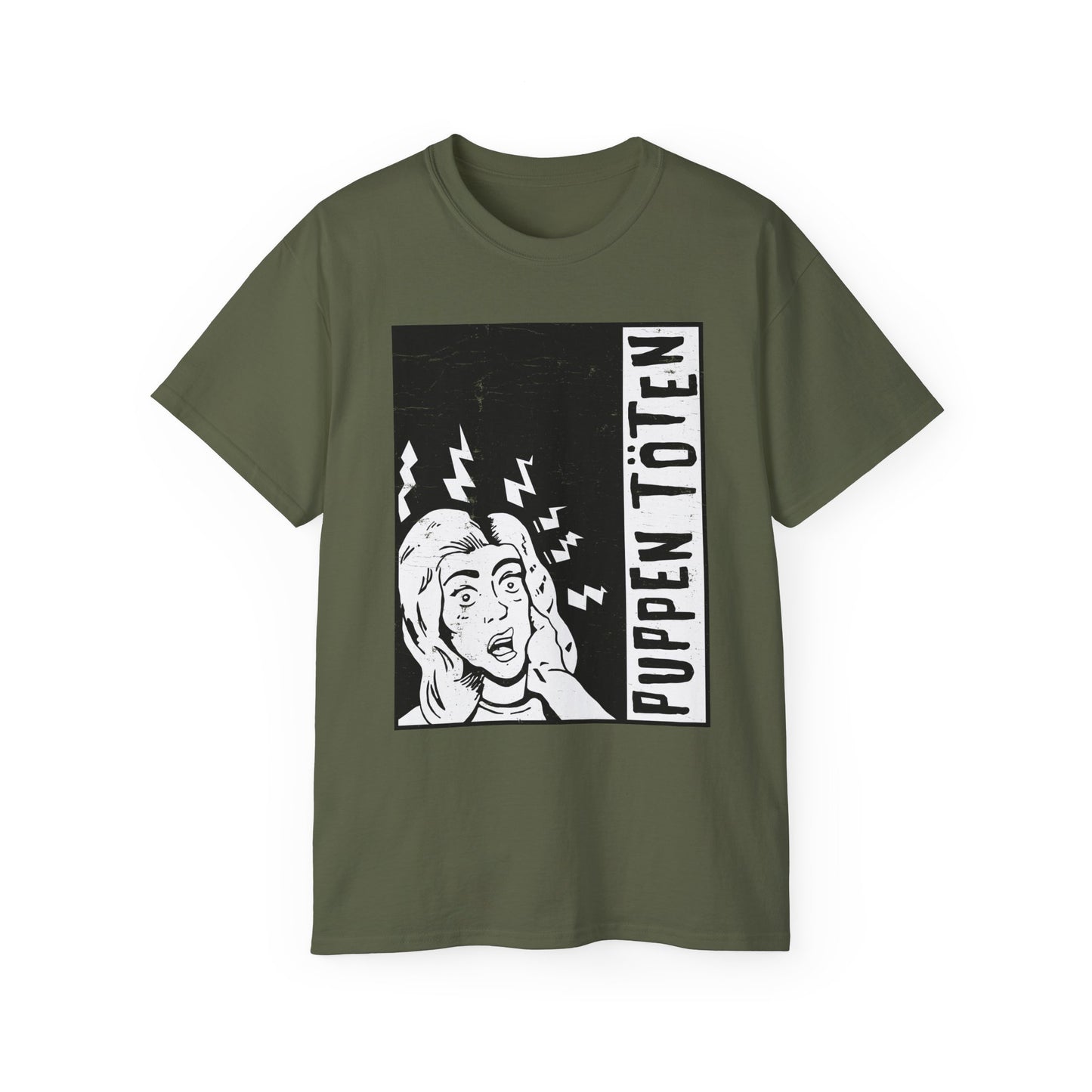 PUPPEN TÖTEN (‘Kill Dolls’) Punk Band | As Worn By Lila Pitts Distressed Unisex Tee