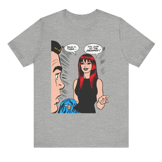 Face It, Tiger... Pop Art Color Panel Unisex Jersey Tee