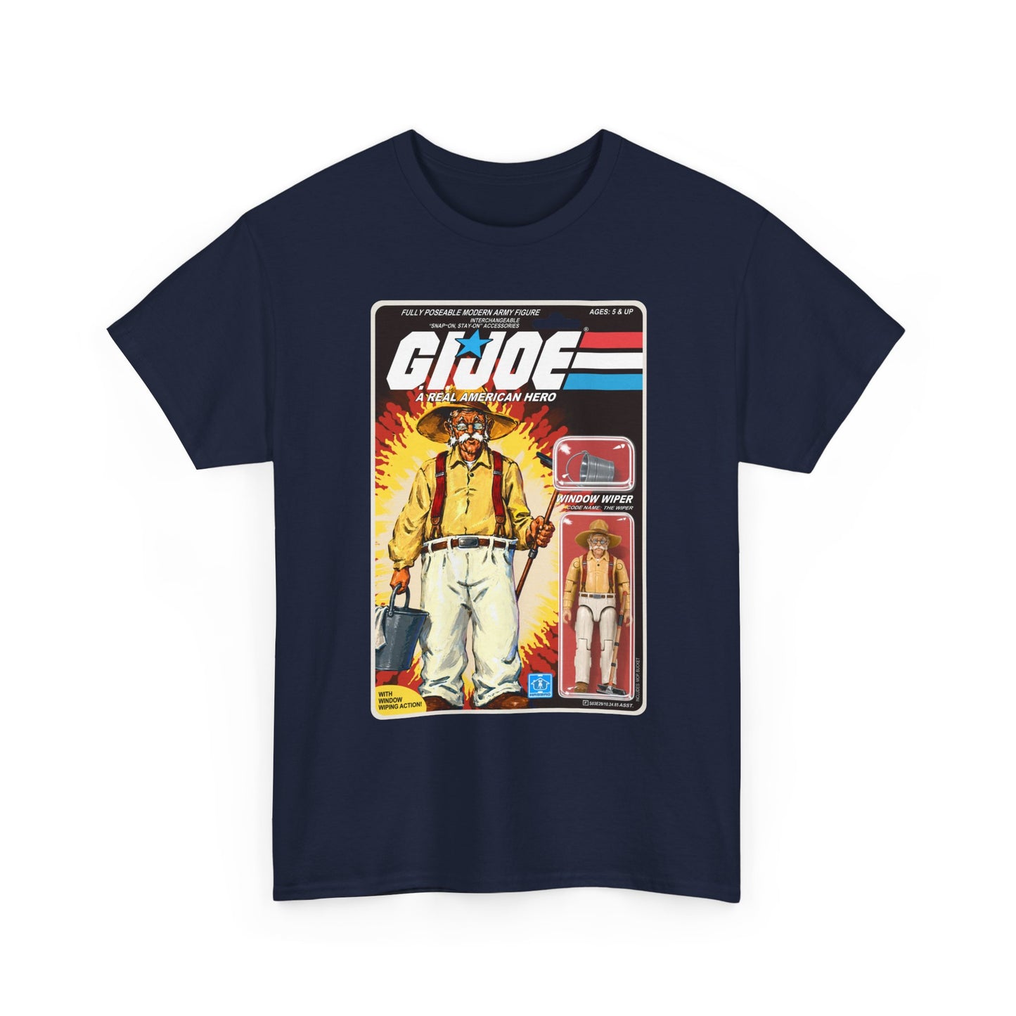 The Viper Is Coming “Wiper” Vintage Action Figure Card Art Tee