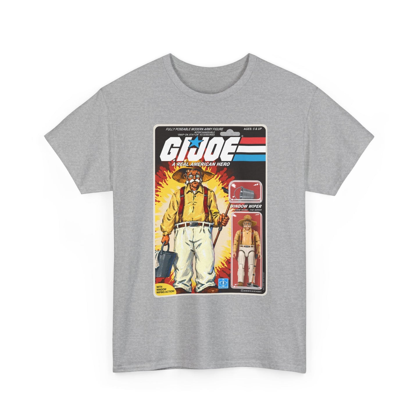 The Viper Is Coming “Wiper” Vintage Action Figure Card Art Tee