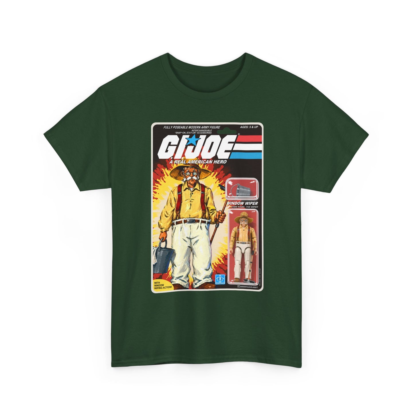The Viper Is Coming “Wiper” Vintage Action Figure Card Art Tee