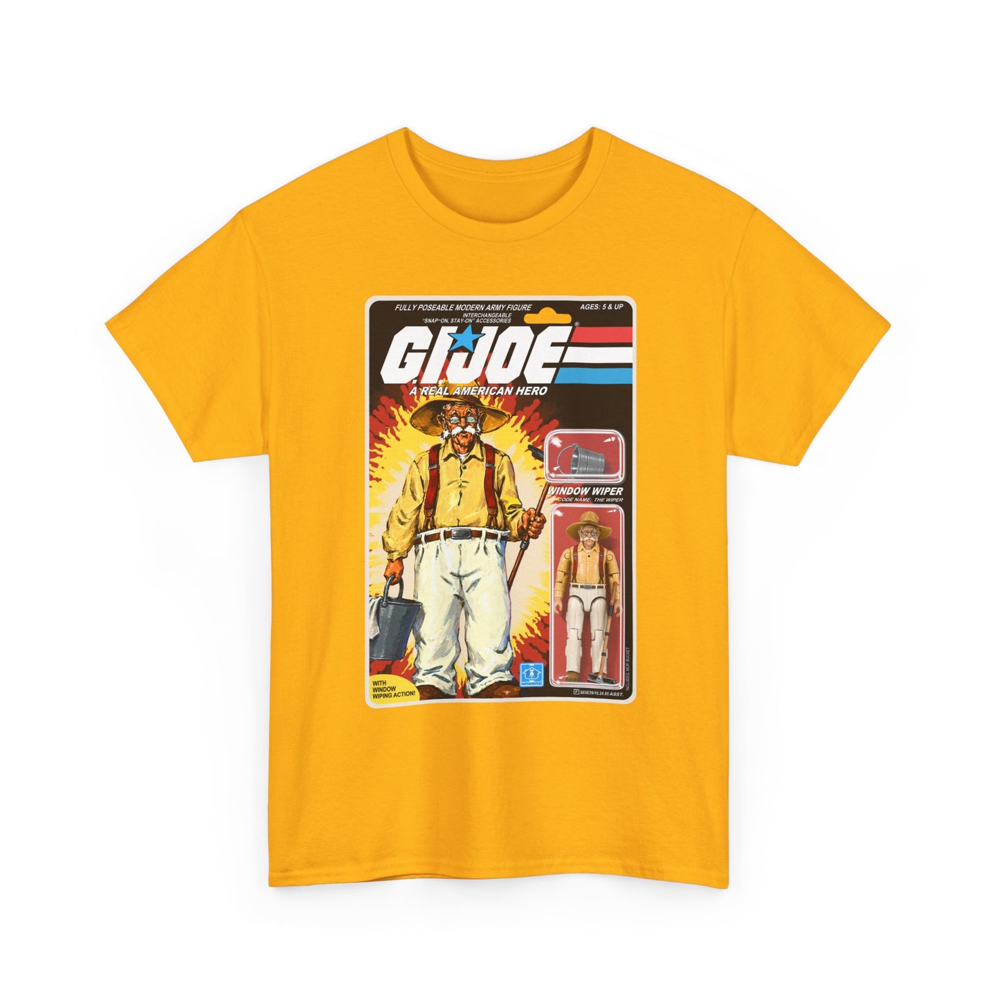 The Viper Is Coming “Wiper” Vintage Action Figure Card Art Tee