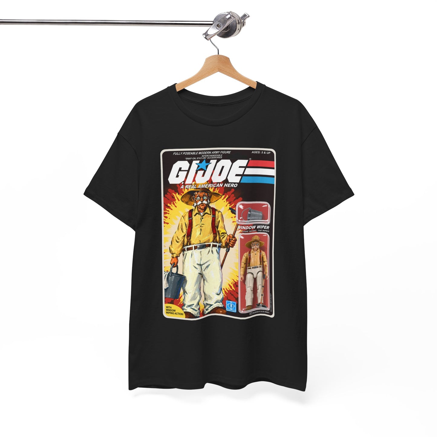 The Viper Is Coming “Wiper” Vintage Action Figure Card Art Tee