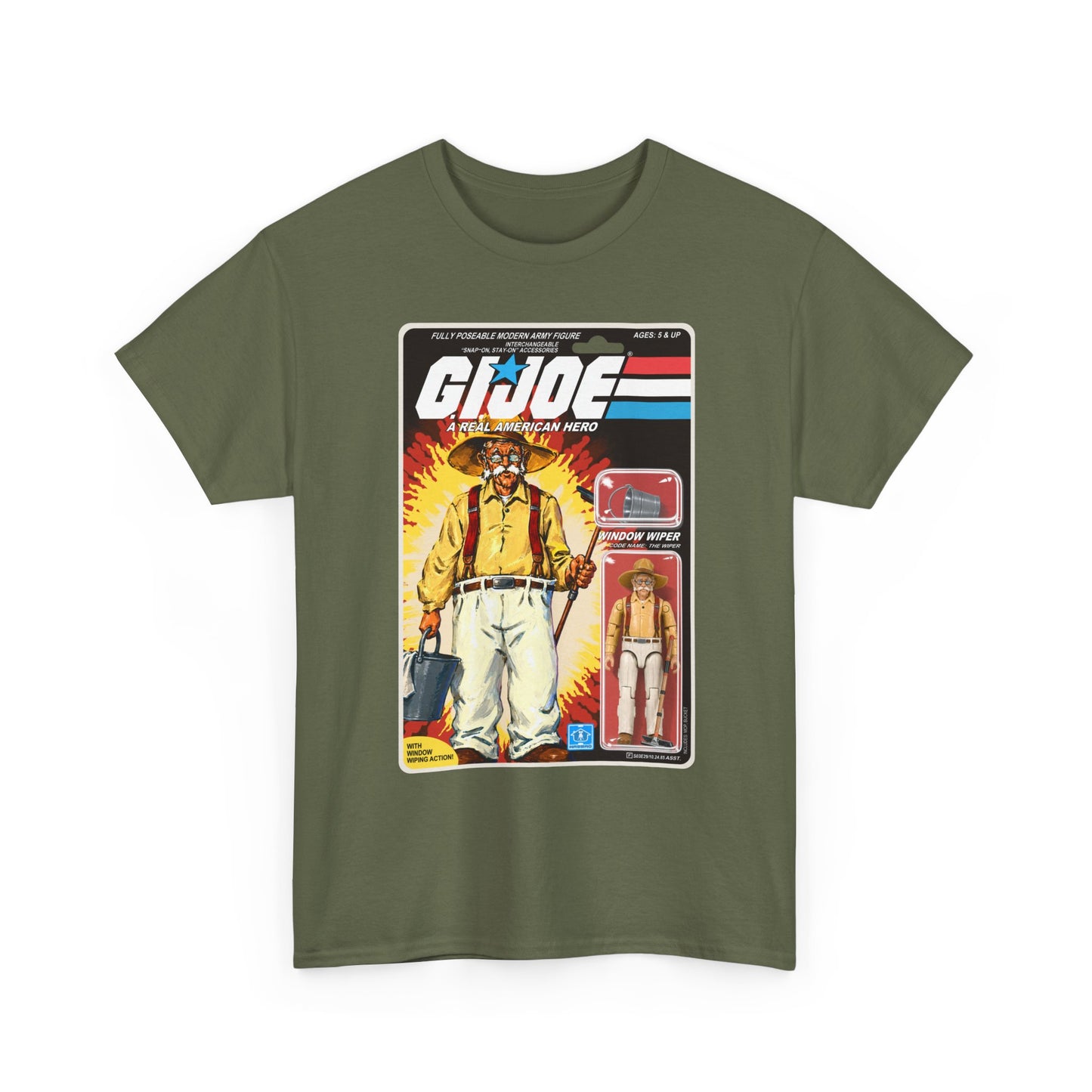 The Viper Is Coming “Wiper” Vintage Action Figure Card Art Tee