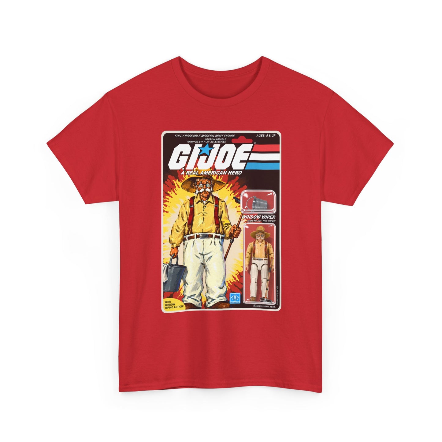 The Viper Is Coming “Wiper” Vintage Action Figure Card Art Tee